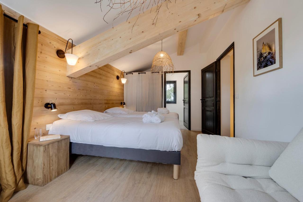 Chalet Du Bois Melay - Piscine - Proche Pistes - 15 Personnes La Plagne Eksteriør bilde