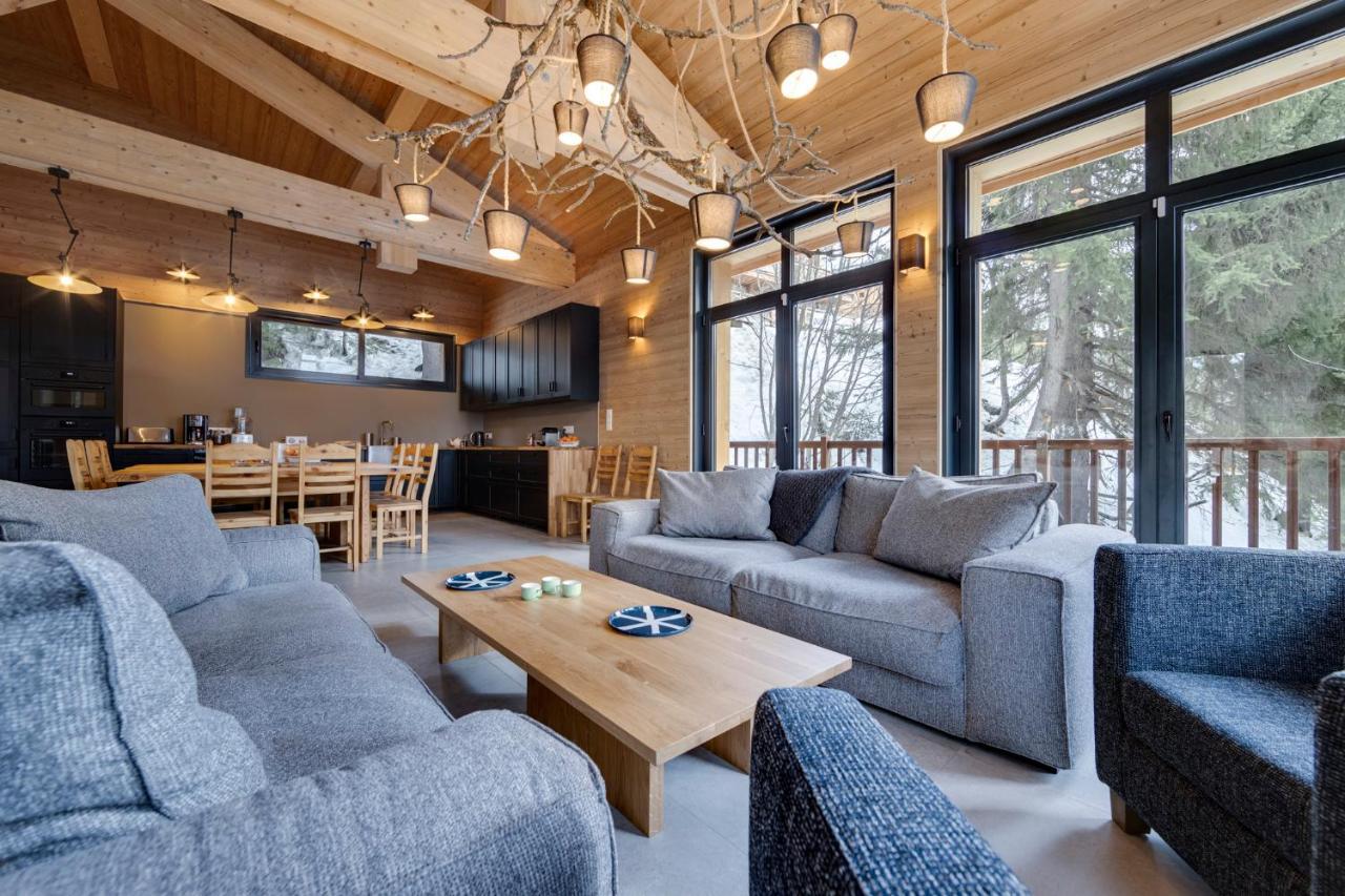 Chalet Du Bois Melay - Piscine - Proche Pistes - 15 Personnes La Plagne Eksteriør bilde