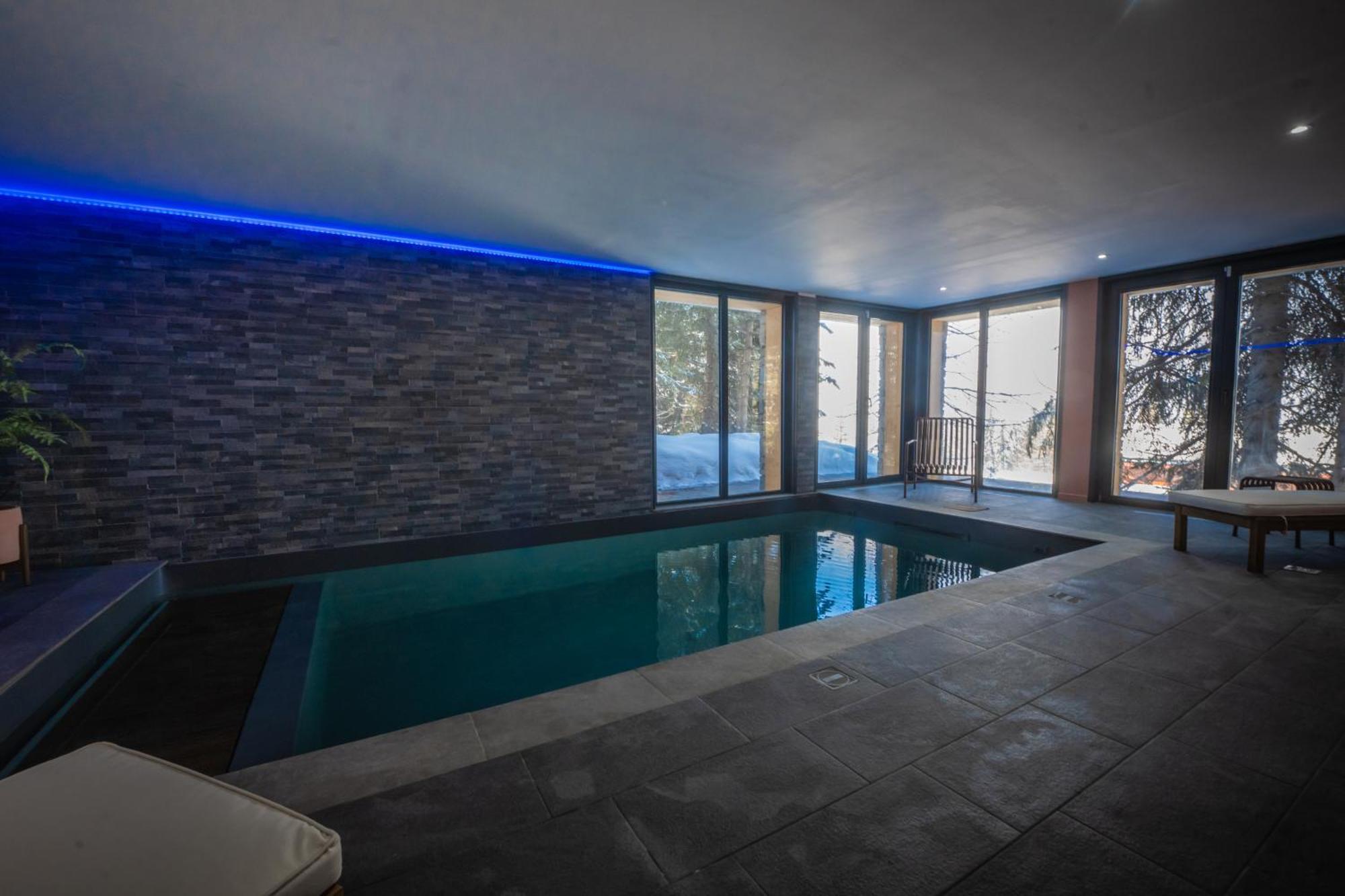 Chalet Du Bois Melay - Piscine - Proche Pistes - 15 Personnes La Plagne Eksteriør bilde