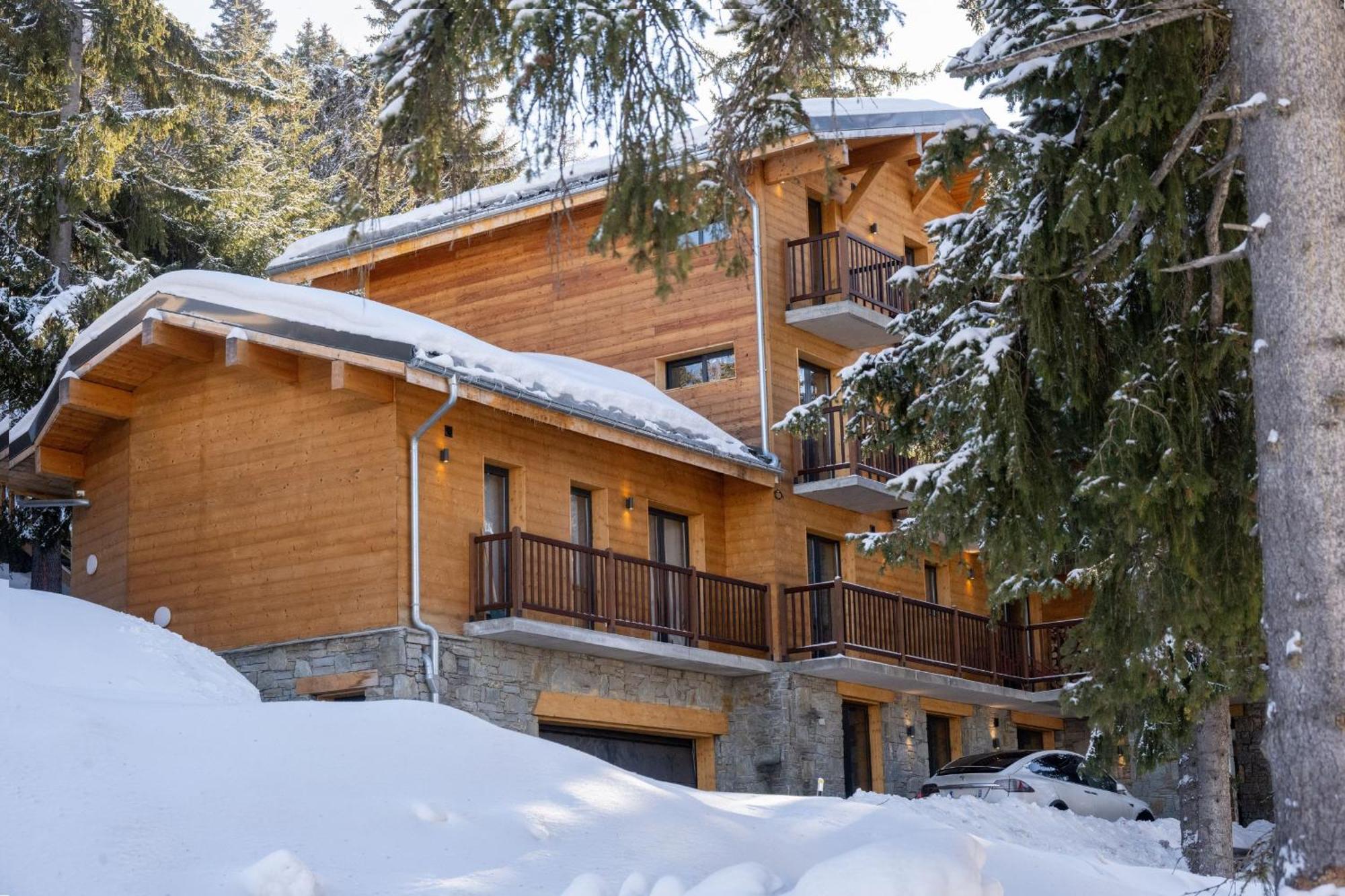 Chalet Du Bois Melay - Piscine - Proche Pistes - 15 Personnes La Plagne Eksteriør bilde